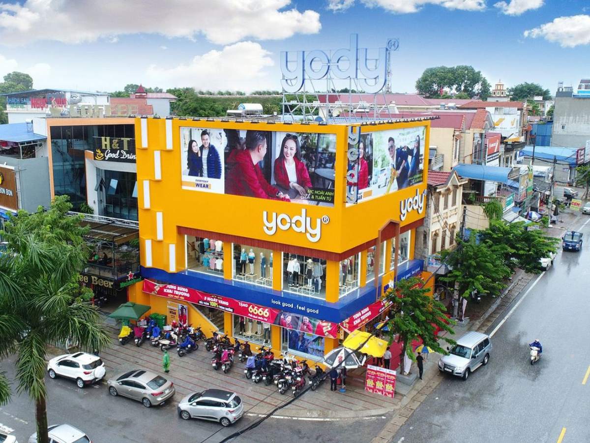 Hệ Thống Cửa Hàng Yody Miền Bắc