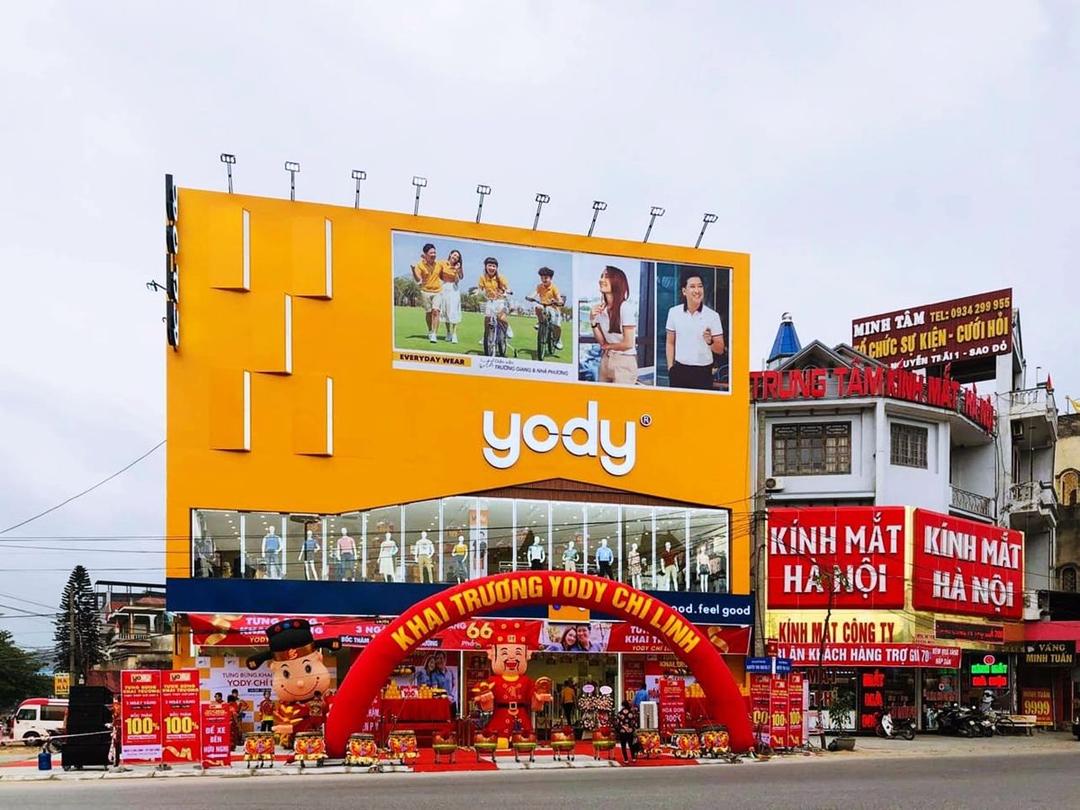 Cửa Hàng Quần Áo Yody Chí Linh 2 - Thiên Đường Mua Sắm Hải Dương
