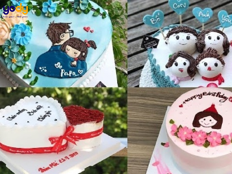 Gợi ý những mẫu bánh kem dành tặng bạn trai ngày sinh nhật - Tiệm bánh Kim  Như