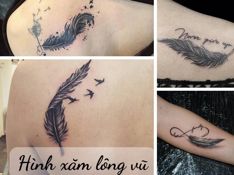 35 Hình xăm lông vũ đẹp nhất  Tattoo lông vũ có ý nghĩa gì