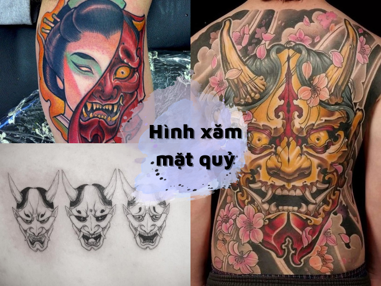 Ý tưởng 20 hình xăm Geisha mặt quỷ độc đáo  Owl Ink Studio  Xăm Hình Nghệ  Thuật