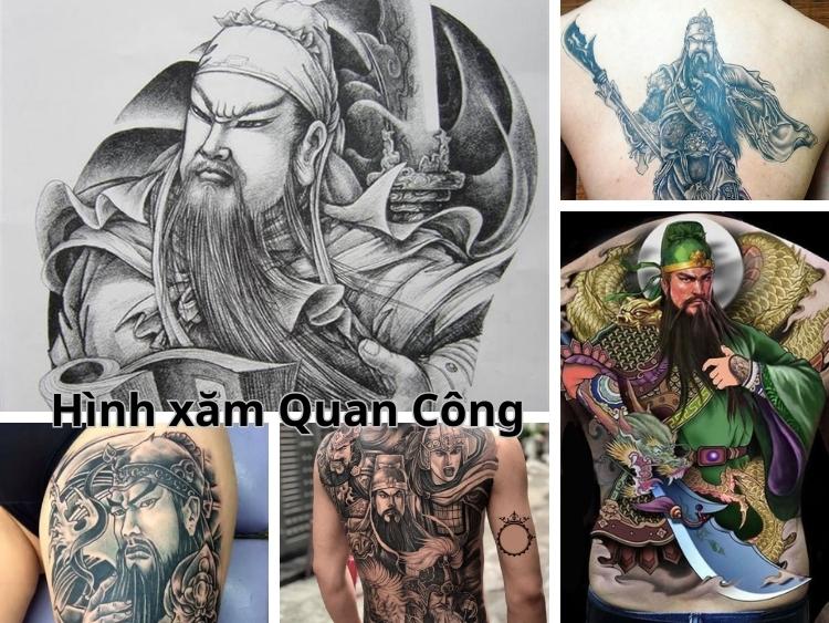 TOP 90 hình xăm Quan Công CHẤT NHƯ NƯỚC CẤT