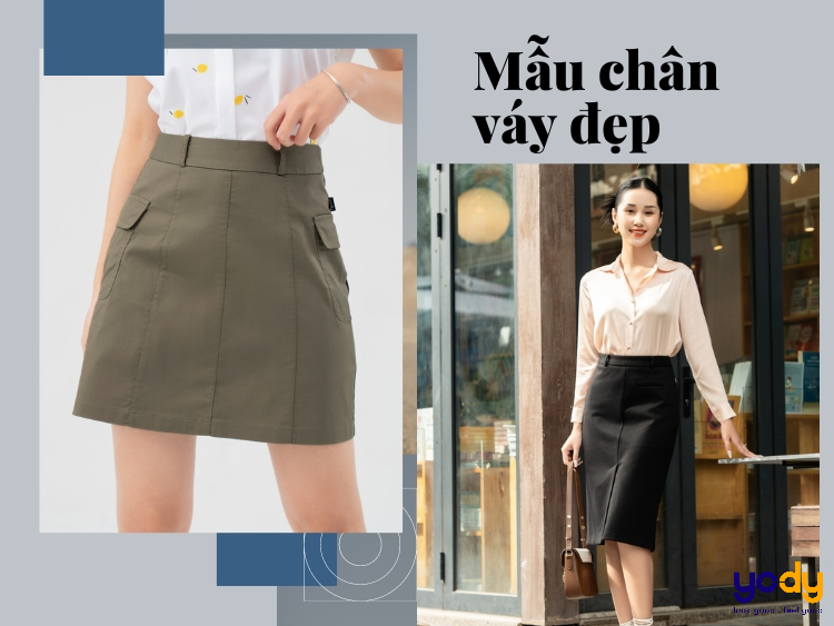 Tổng hợp những mẫu chân váy đẹp dành cho dân văn phòng