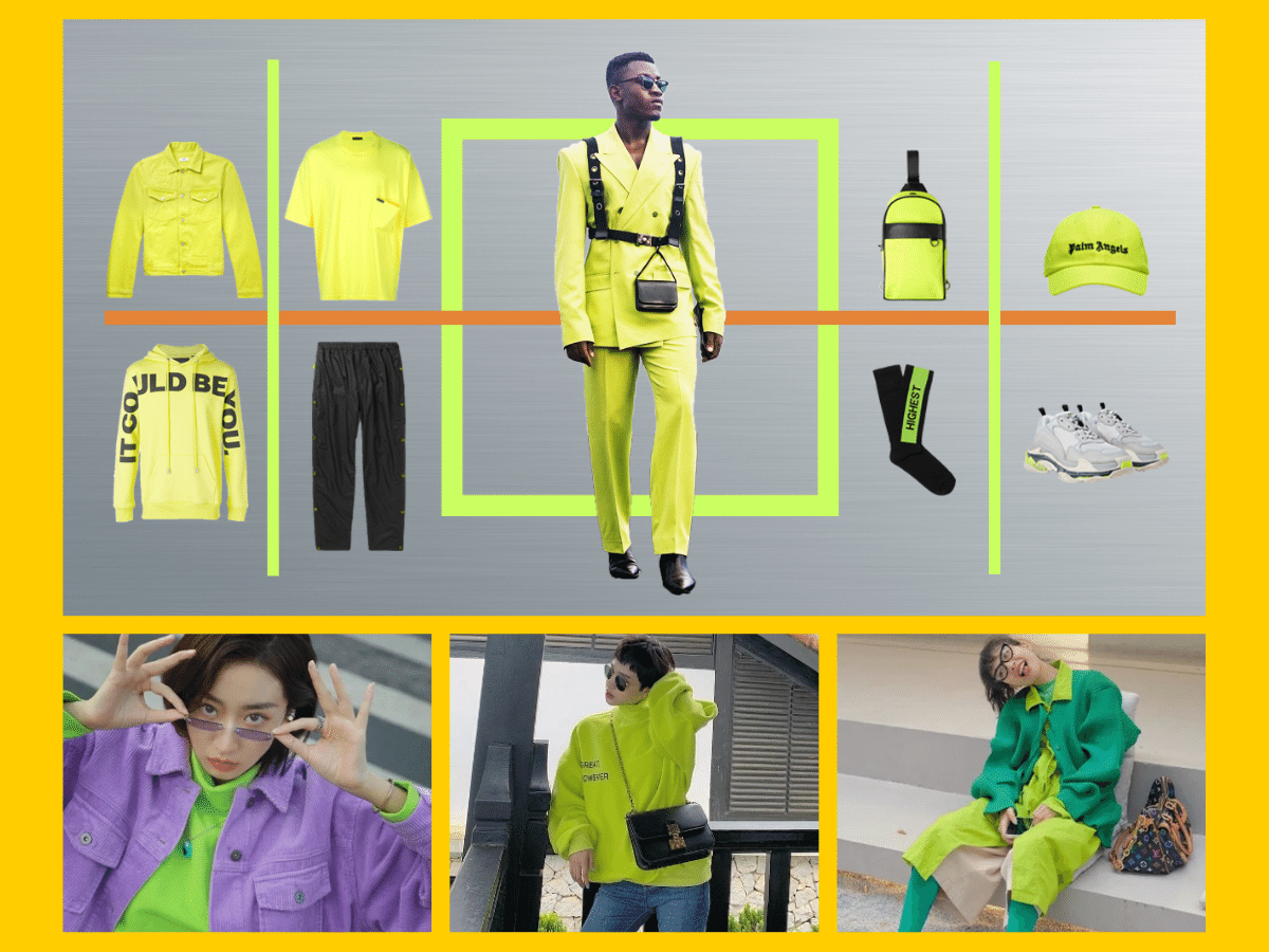 Màu neon - Bí kíp phối đồ với màu nê ông