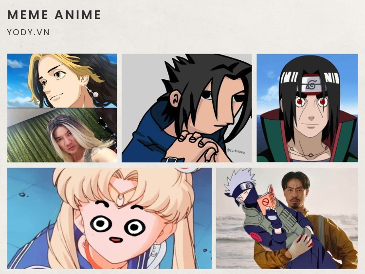 Top những ảnh anime hài bựa hài hước và đầy sáng tạo