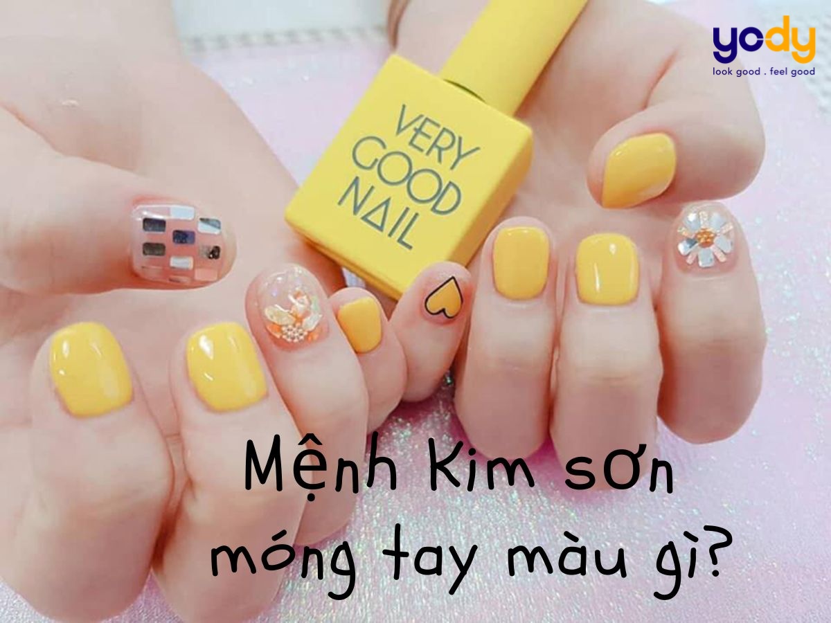 99 Mẫu Nail Màu Vàng Đẹp Cực Xinh Tươi Sáng Sang Chảnh