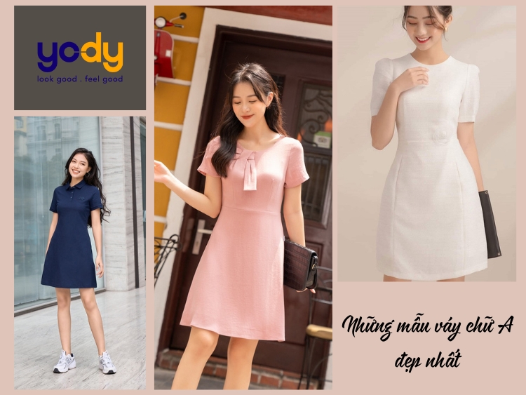 101 mẫu váy chữ A công sở váy công sở mới nhất  vpfashionvn