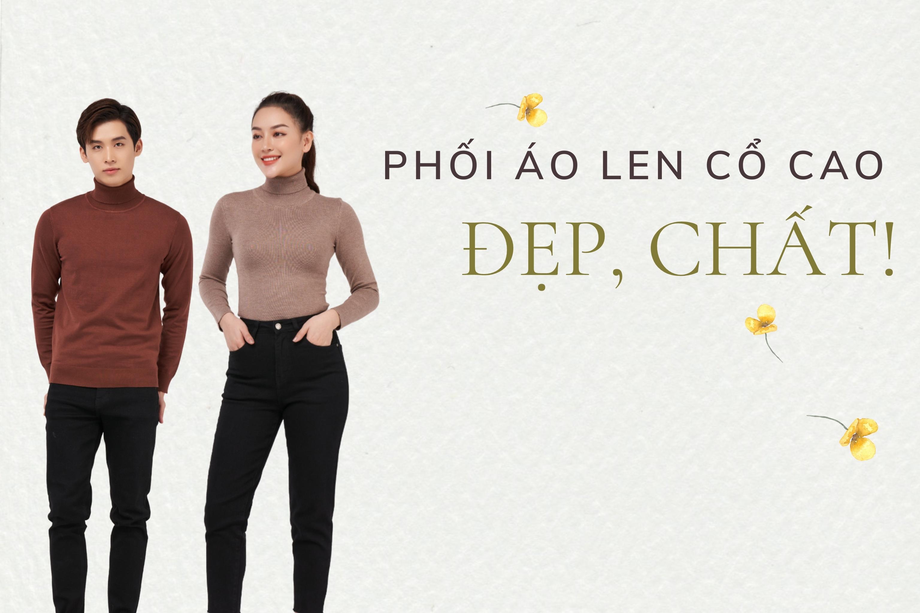 Mách khéo 8 cách phối đồ áo len cổ lọ nam chuẩn fashionista