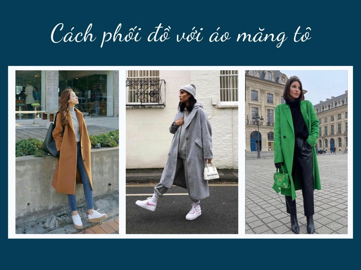 Áo MăngTô  Thời trang Pantio