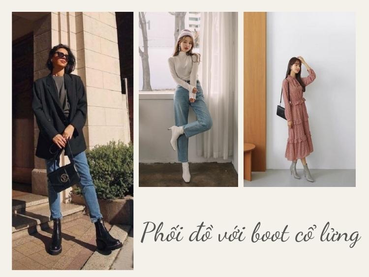 Mách bạn cách phối đồ với boot cổ lửng chuẩn thời trang nhất