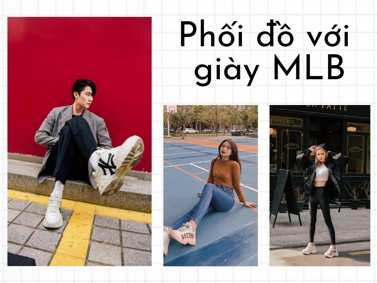 8 Cách Phối Đồ Với Giày MLB Cho Nam Nữ Đẹp Crush 9999 Đổ