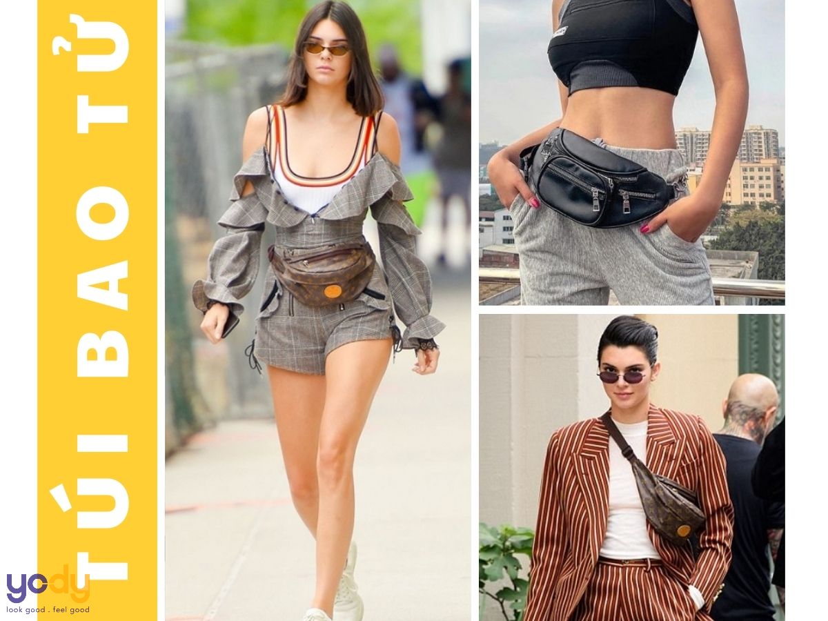 Phối đồ với túi bao tử nữ giúp nâng tầm diện mạo