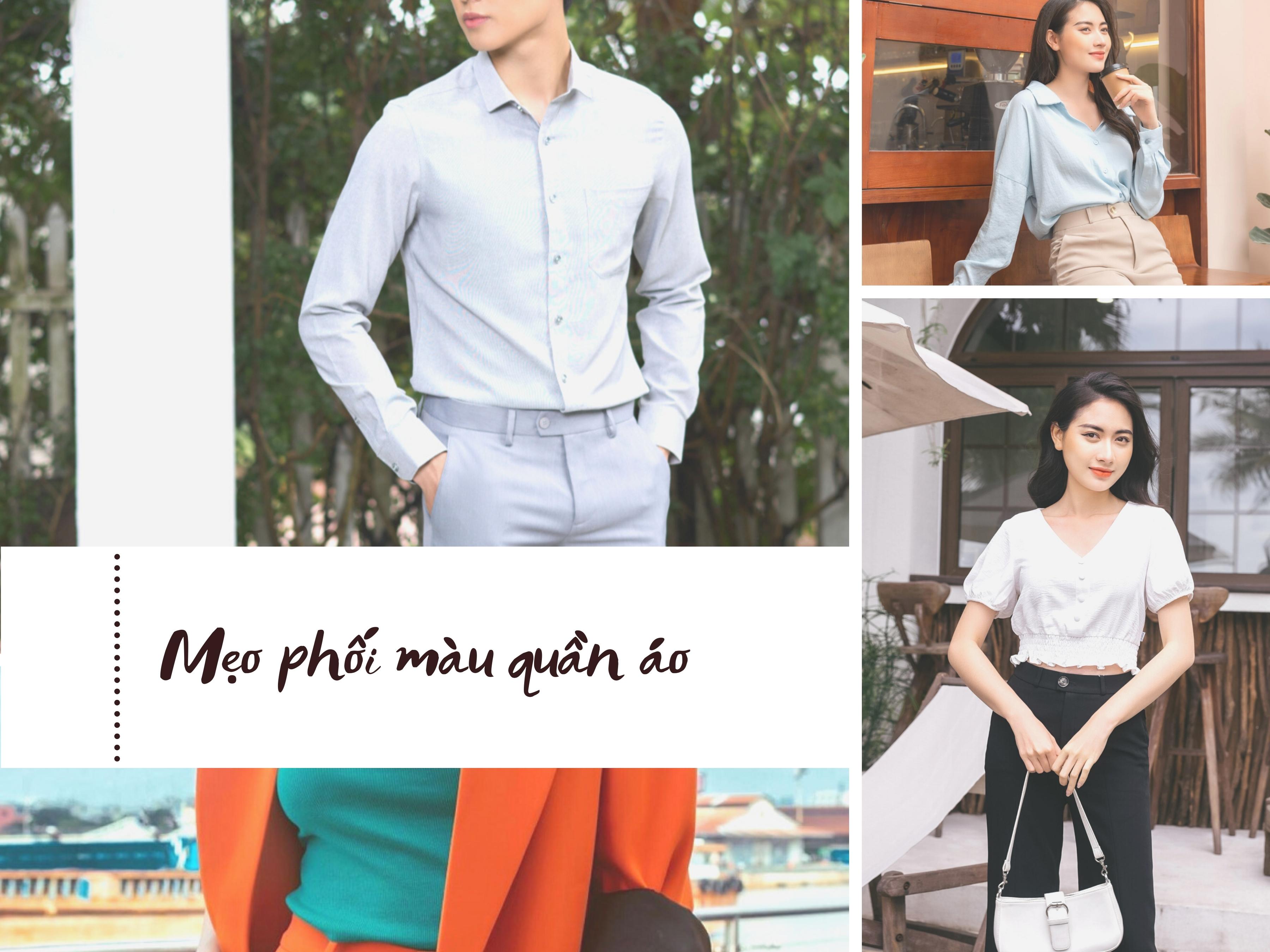Bật mí 8 công thức phối màu quần áo giúp nâng tầm phong cách