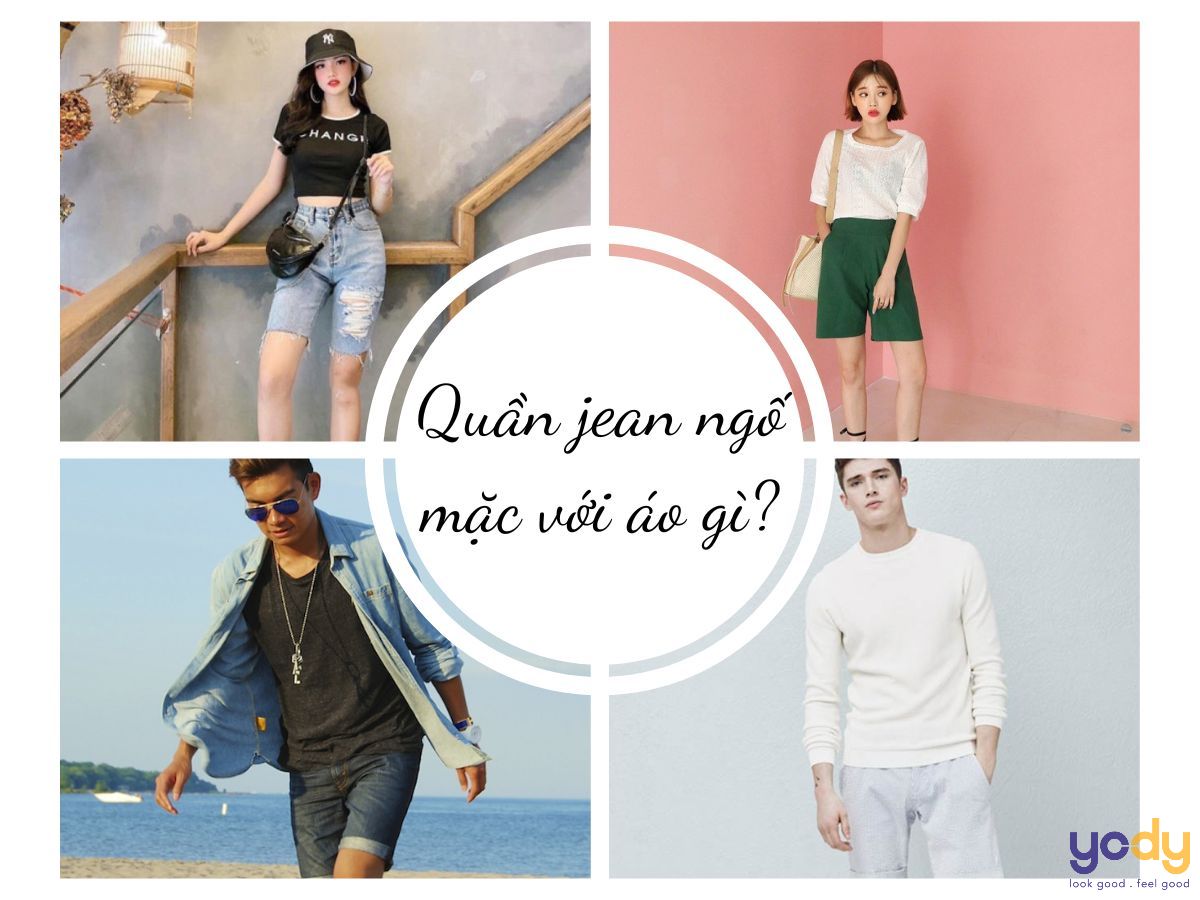 Quần jean ngố mặc với áo gì? Bật mí item hot hit giới trẻ