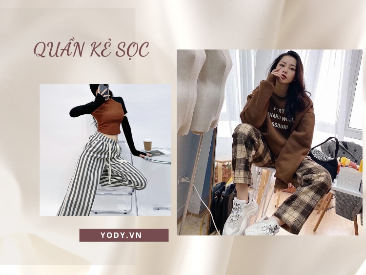 Quần kẻ sọc là gì? Cách phối đồ sành điệu nhất 2023
