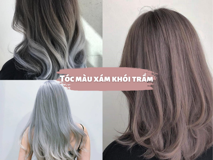 Tóc màu xám khói trông rất đẹp và phong cách. Nhấp vào hình ảnh để khám phá những chi tiết và cách phối màu độc đáo để tạo nên một kiểu tóc màu xám khói đẹp nhất.