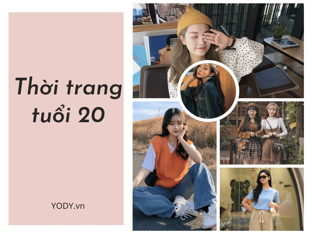 Thời trang tuổi 20 cho nàng trẻ trung năng động