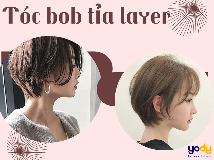 Tóc bob layer: Tóc bob layer là xu hướng hot trend của năm nay. Với hơn 15 kiểu tóc khác nhau được tỉa lớp, tóc bob layer sẽ giúp bạn tạo được phong cách thời trang và nổi bật hơn. Dù là khuôn mặt tròn hay vuông, tóc bob layer đều phù hợp mà không gặp bất kỳ khó khăn nào.