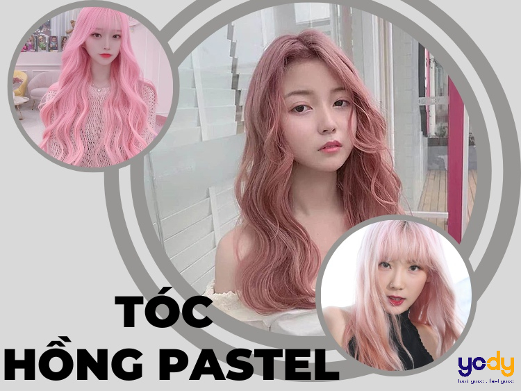 Khi nhuộm tóc hồng pastel bạn sẽ biến thành một cô nàng xinh đẹp và nổi bật hơn bao giờ hết! Hãy xem hình ảnh liên quan để cảm nhận vẻ đẹp của tóc hồng pastel nhé.