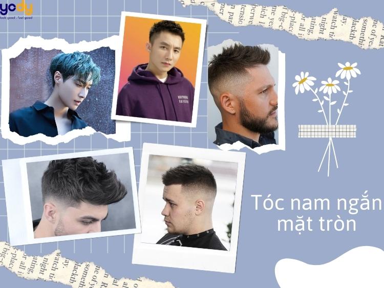 20 kiểu tóc nam mặt tròn béo được ưa chuộng nhất 2023