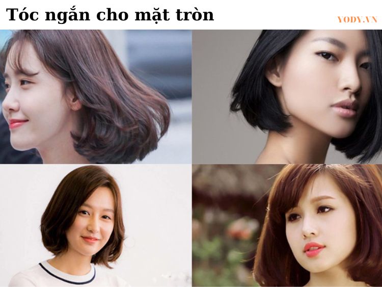 TOP 20+ kiểu tóc ngắn cho mặt tròn HOT 2024 giúp nàng tự tin