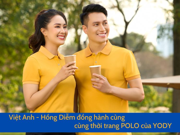 Việt Anh - Hồng Diễm đồng hành cùng thời trang POLO của YODY