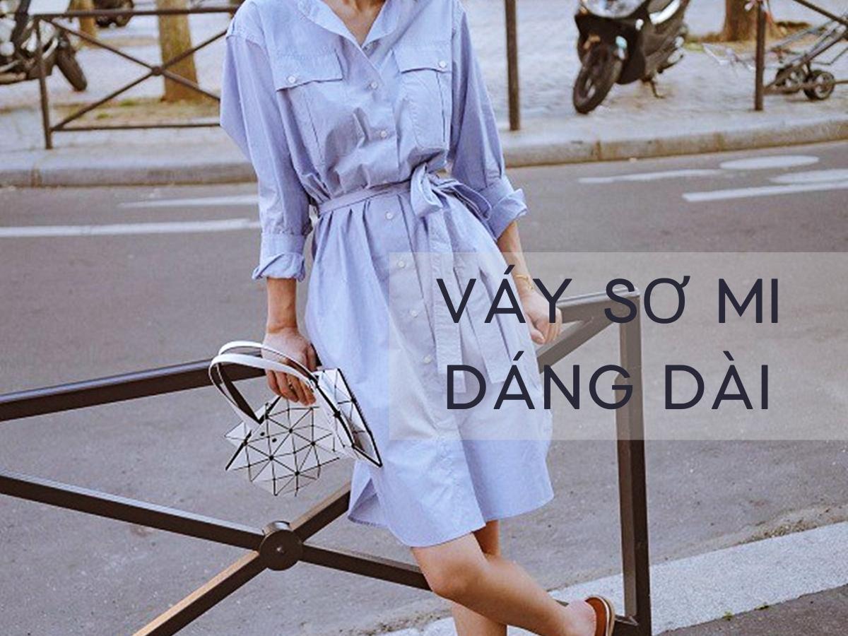 váy sơ mi kẻ dáng dài Chất Lượng Giá Tốt  Lazadavn