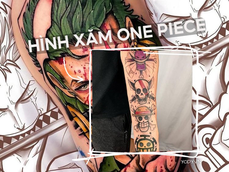 99 hình xăm One Piece siêu đẹp cho nam và nữ  Thẩm mỹ Thu Cúc