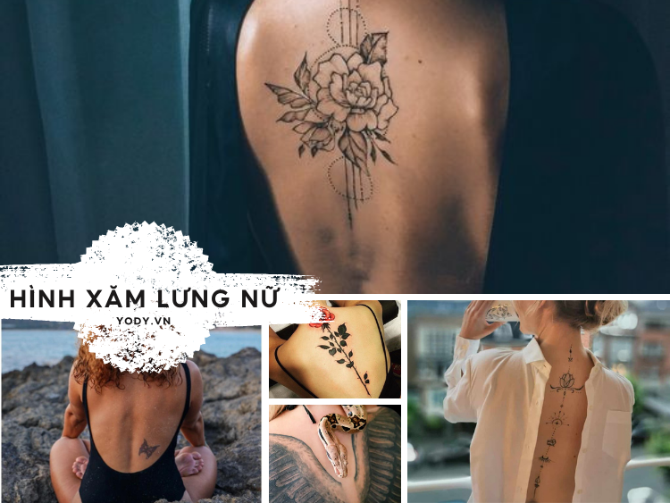 Tổng Hợp 1001+ Hình Xăm Lưng Nữ Chất, Ý Nghĩa, Nghệ Thuật