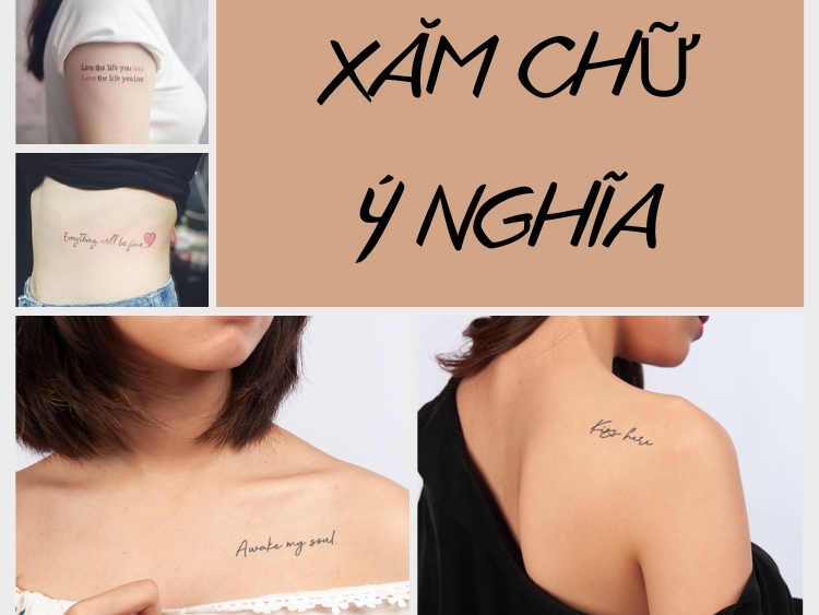 Gợi Ý 99+ Hình Xăm Chữ Ý Nghĩa, Độc Đáo Bạn Không Nên Bỏ Qua