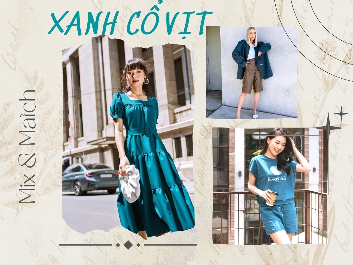 Màu xanh cổ vịt là màu gì? 8 cách phối đồ với xanh cổ vịt