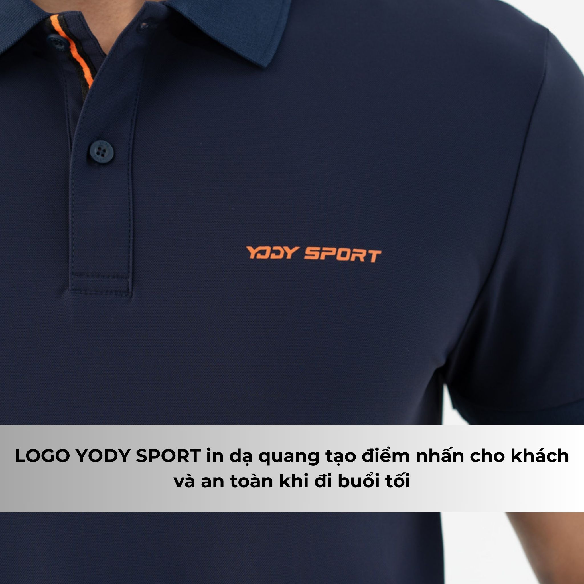 Áo Polo Thể Thao Nam Airycool Phối Nẹp