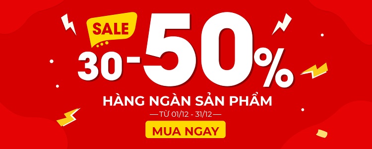 Sale 30 - 50%