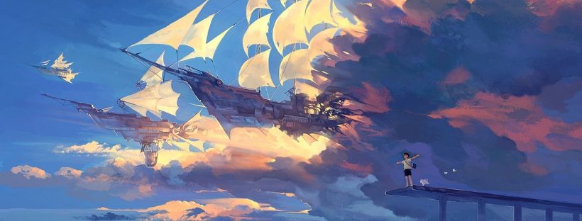 Ảnh bìa facebook đẹp anime