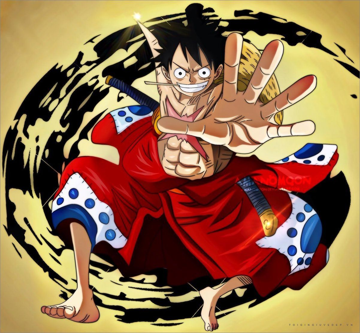 One Piece - Monkey D. Luffy Gear Fourth Snakeman HD wallpaper download |  Luffy, Luffy gear fourth, One piece gear 5