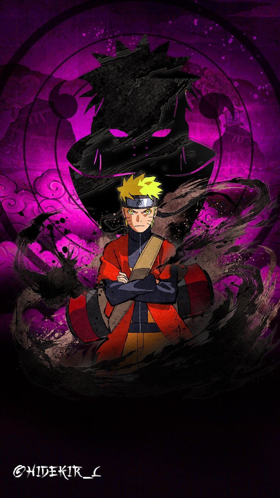     Hình nền lục giác Naruto