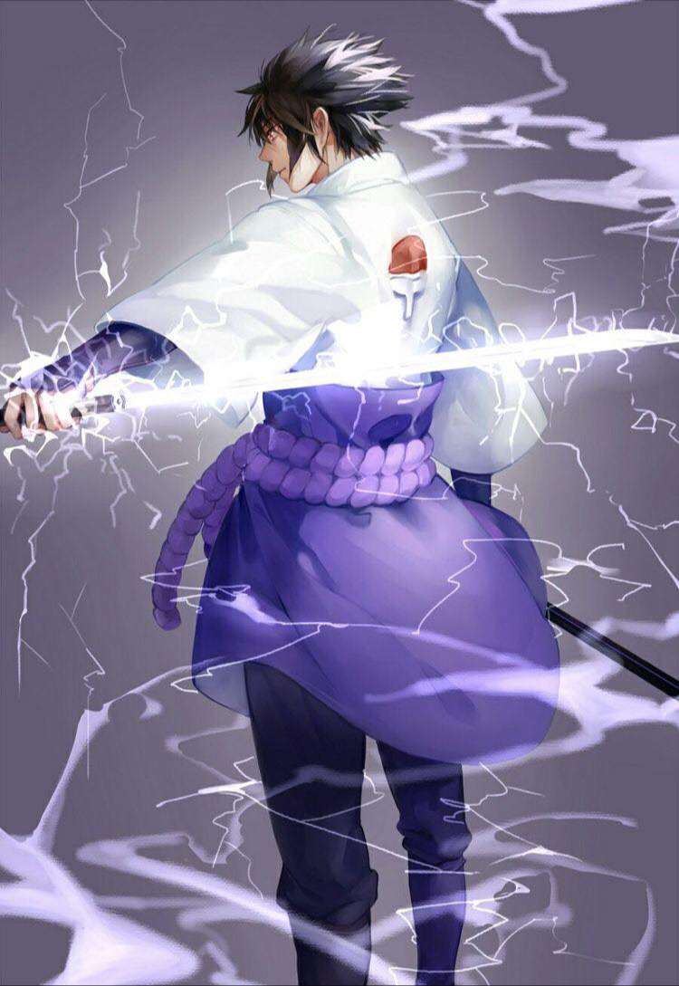 Mô Hình Naruto - Uchiha Sasuke Với Khắc Ấn Trên Vai Cực Ngầu