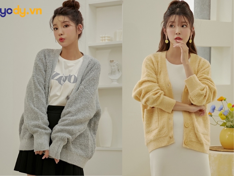 Áo Cardigan nữ Hàn Quốc