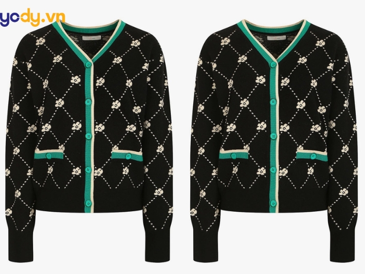 Áo khoác Cardigan cài khuy