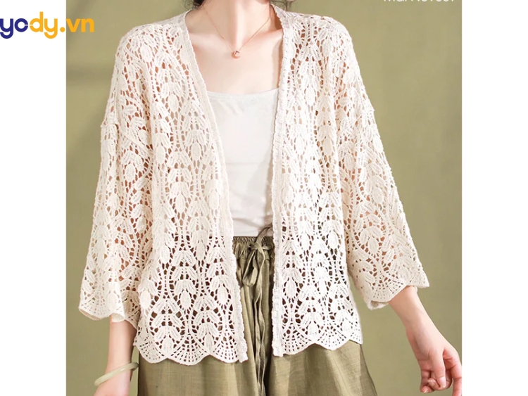 Áo khoác Cardigan dệt kim