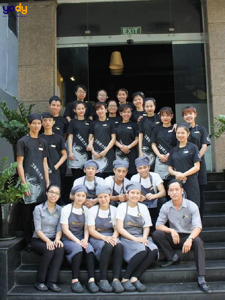 áo đồng phục nhà hàng
