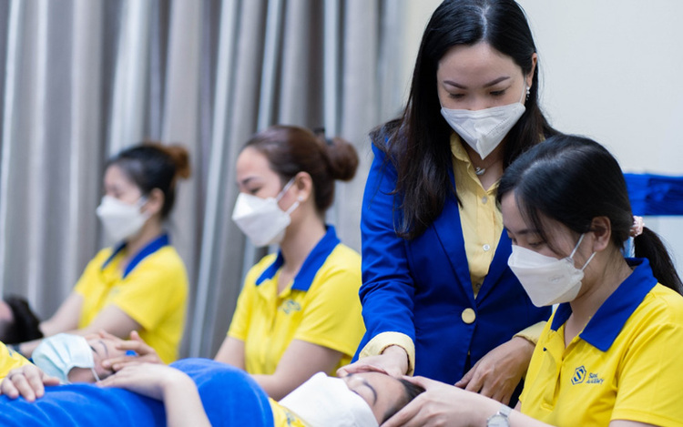 áo đồng phục spa
