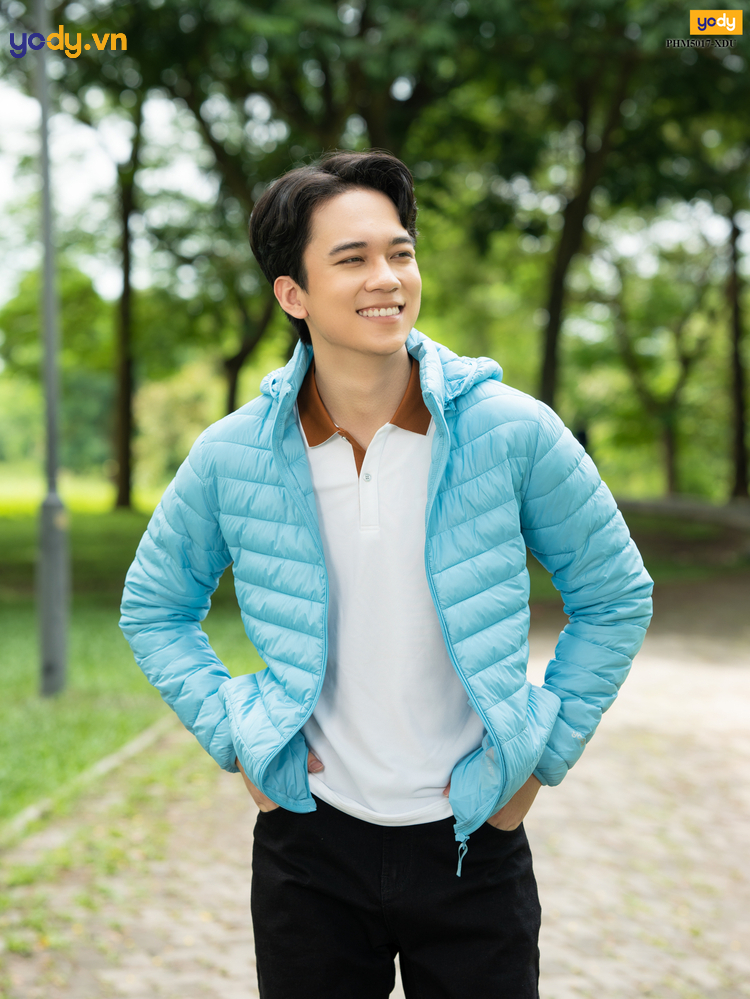 áo gió màu xanh nõn chuối