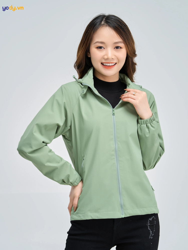 áo khoác gió nữ form rộng