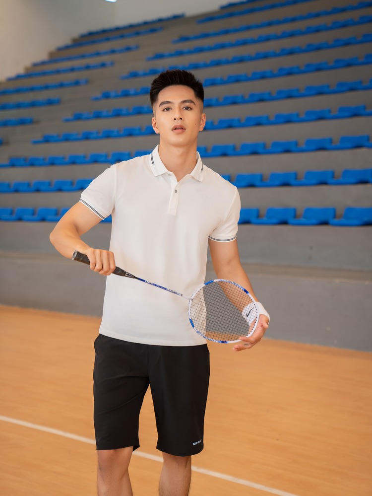 áo polo trắng