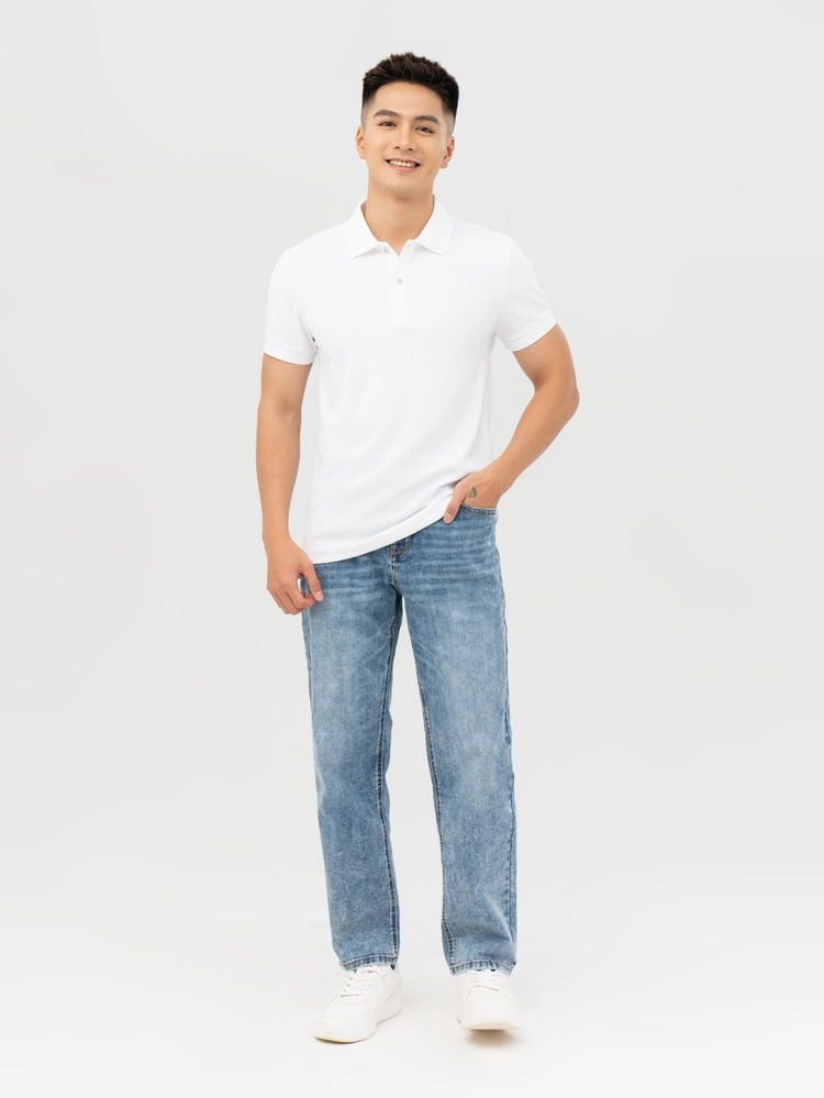 áo polo trắng