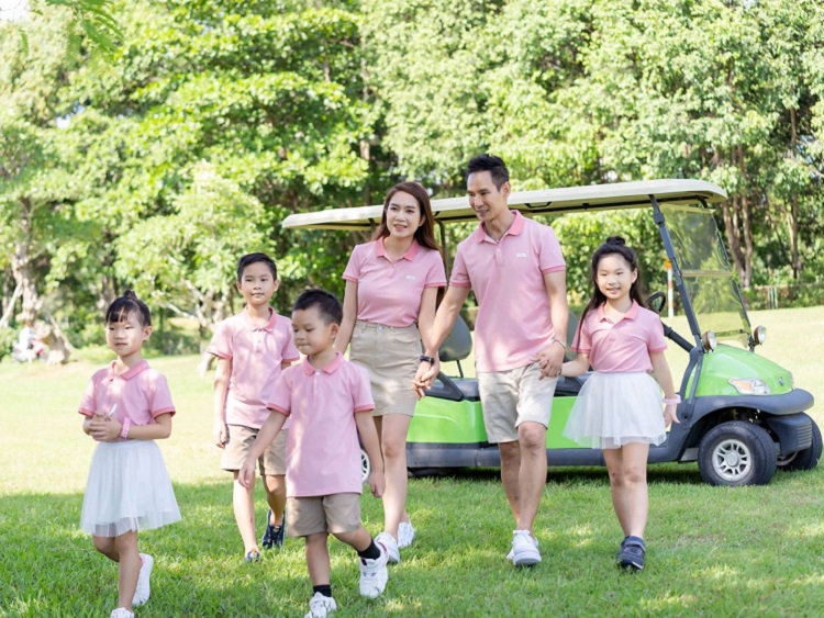 áo gia đình yody áo polo gia đình