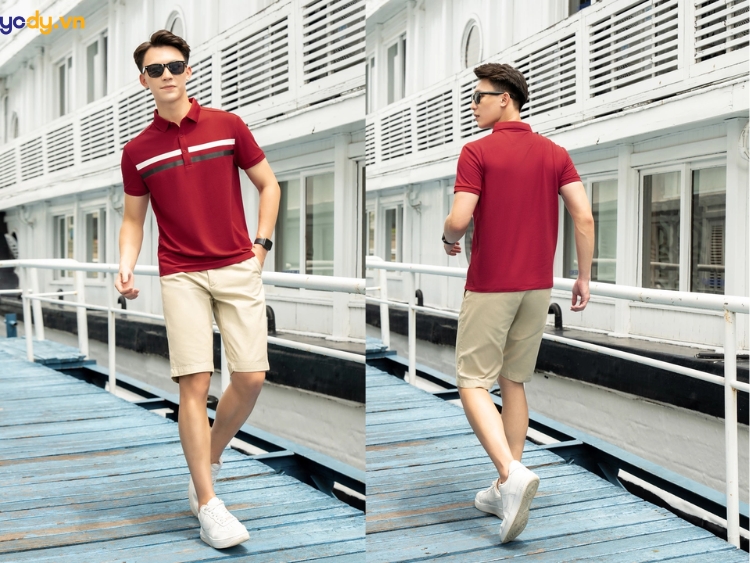 áo polo oversize nam