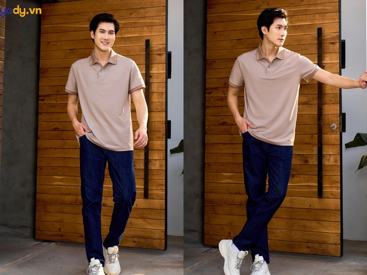 áo polo oversize nam