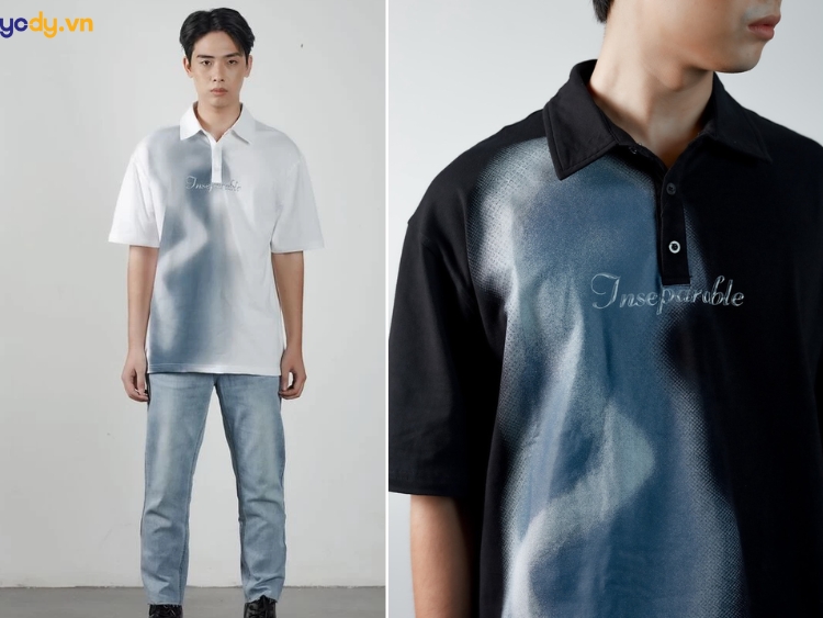 áo polo oversize nam